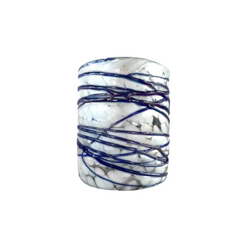 Vaso Telaraña Cobalto 10x8