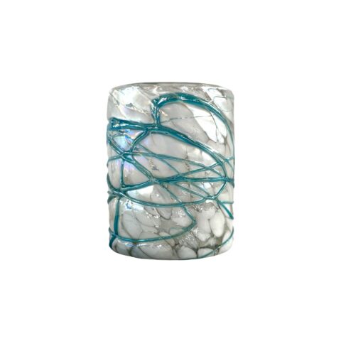 Vaso Telaraña Aqua 10x8