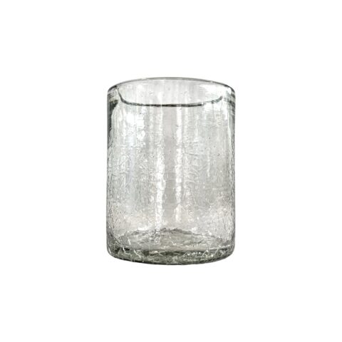 Vaso 10x8 Cristal Craquelado