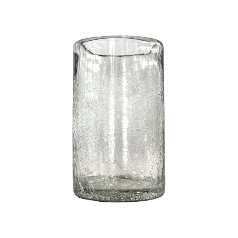 Vaso 13x8 Cristal Craquelado