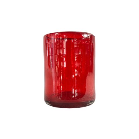 Vaso 10x8 Sólido Rojo