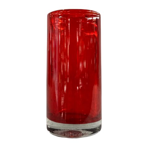Vaso 16x8 Sólido Rojo