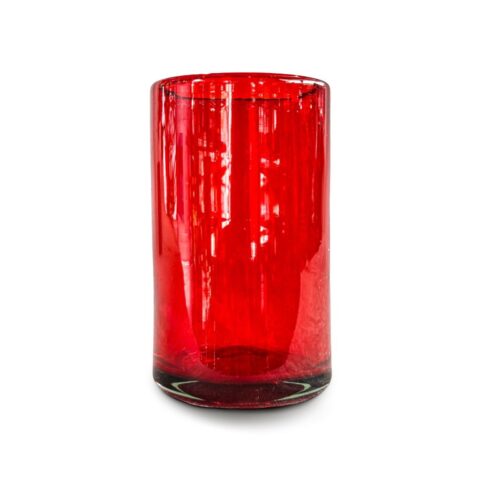 Vaso 13x8cm Sólido Rojo