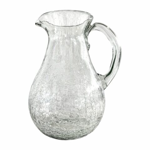 Jarra Pera Cristal Craquelado