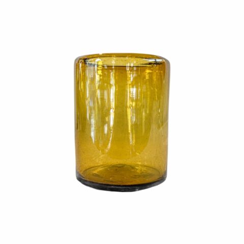 Vaso 10x8 Sólido Ámbar