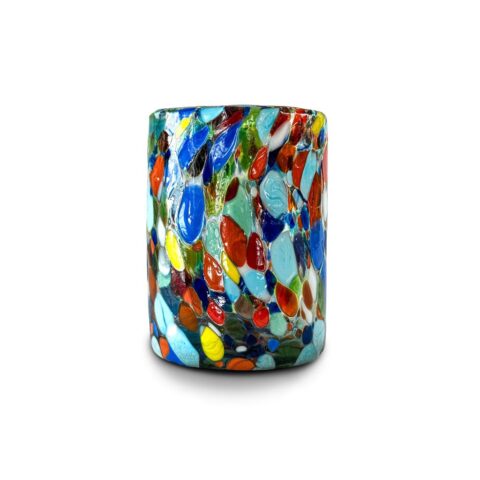 Vaso Granizado Multicolor Plano 10x8