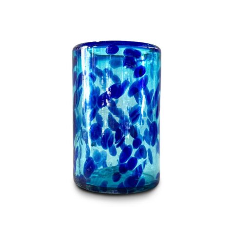 Vaso Carey Azul 13x8