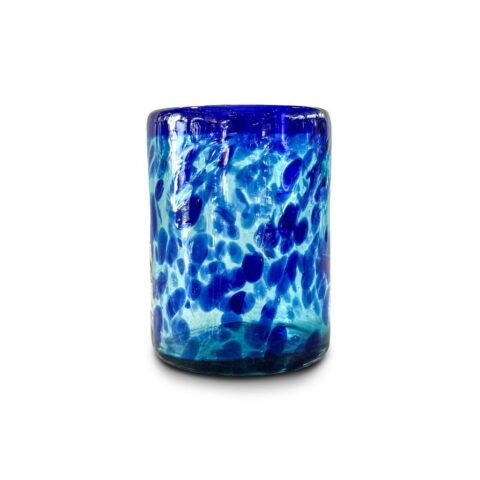Vaso Carey Azul 10x8