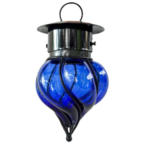 Pantalla Gota Con Herrería Mini Cobalto