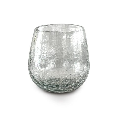 Vaso Barril Cristal Craquelado