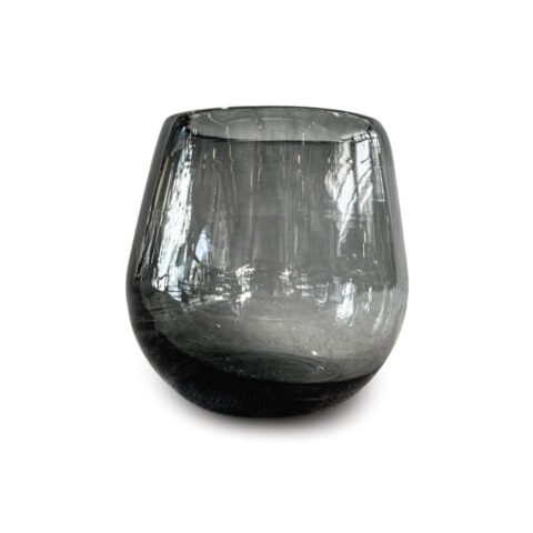 Vaso Barril Sólido Rojo Humo